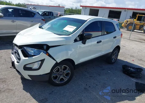 2019 Ford Ecosport S из США, поврежденный, VIN MAJ3S2FE5KC282052